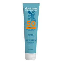 Blue Lizard Australian Sunscreen Sport Lotion - SPF50 - 5 fl oz: Whole Body, Vegan, Oxybenzone-Free, Unscented